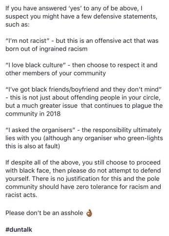 Dree's second response